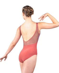 Ballet Rosa Fantine Floral Stretch Mesh Leotard Sedona