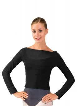 Ballet Rosa Natasha Long Sleeve Mesh Cover Up