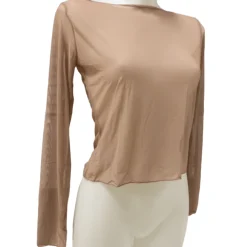 Ballet Rosa Natasha Long Sleeve Mesh Cover Up