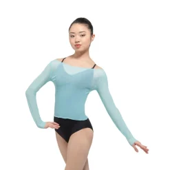Ballet Rosa Natasha Long Sleeve Mesh Cover Up