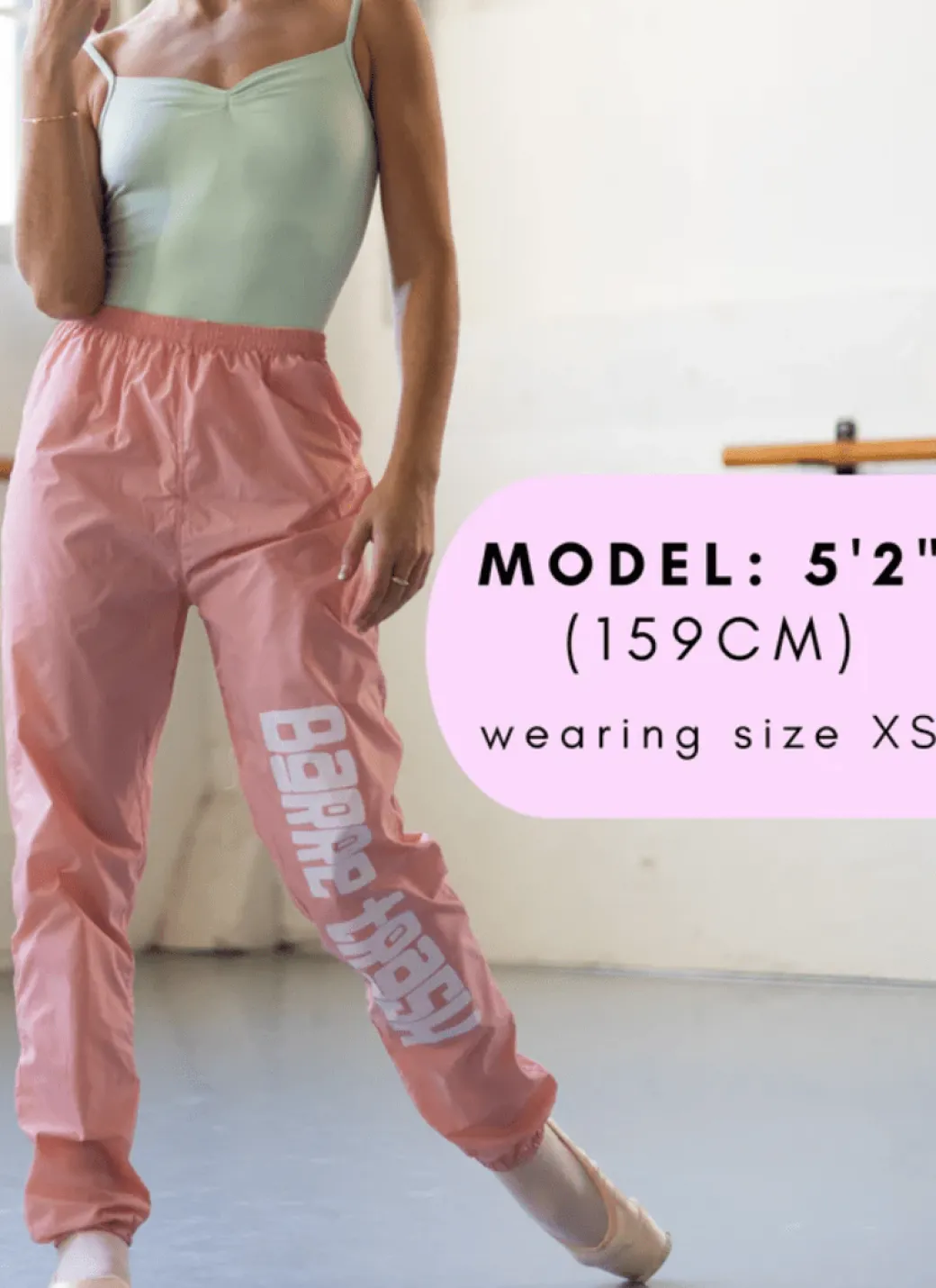 Barre Trash Trash Bag Pants