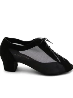 Beatrice 1.5" Mesh Upper Lace-Up Ballroom Shoe