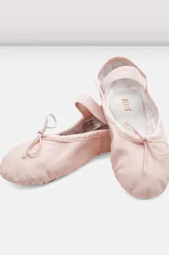 Bloch "Dansoft" Pink Leather Full Sole Ballet Shoes Adult