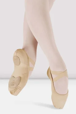 Bloch Elation 4-way Stretch Canvas Ballet Shoes