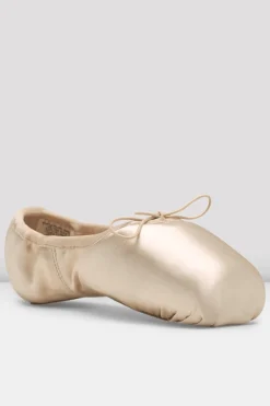 Bloch "Elegance Stretch" Satin Pink Pointe Shoes Pink