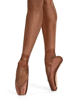 Bloch "Heritage" Rich Brown Pointe Shoes Skintone B29