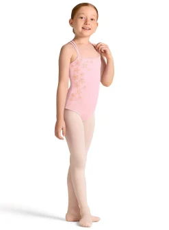 Bloch Jade Metallic Print Camisole Leotard