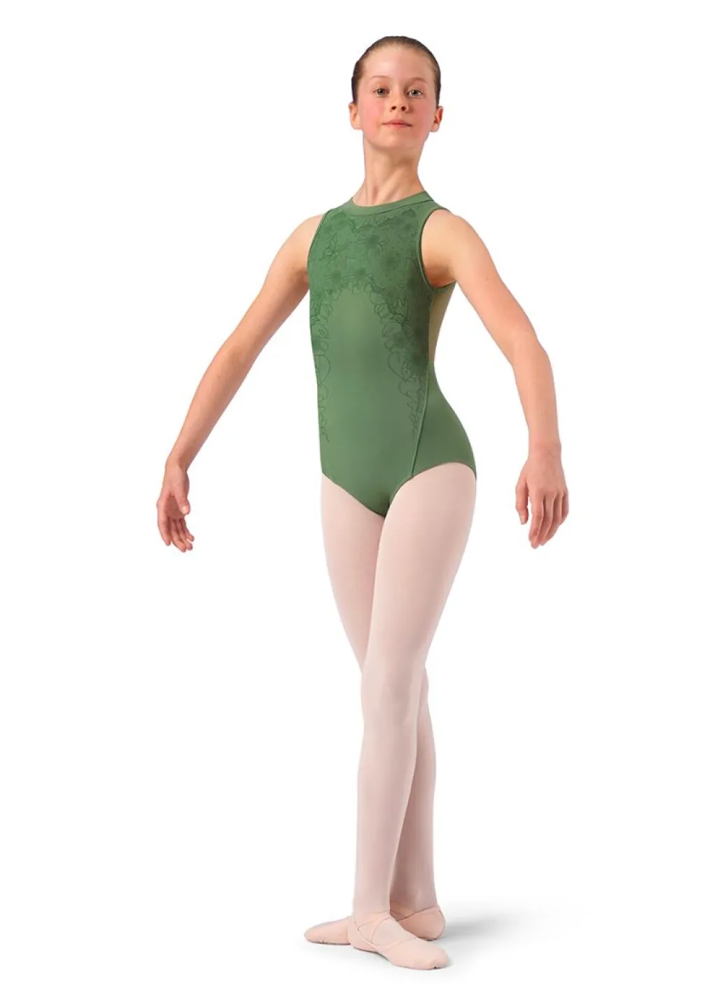 Bloch Lace Mesh Tank Leotard