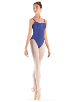 Bloch Lucia Mesh Inserts Camisole Leotard