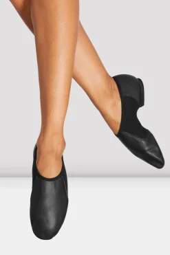 Bloch Neo-Flex Slip On Leather Jazz Shoe Child