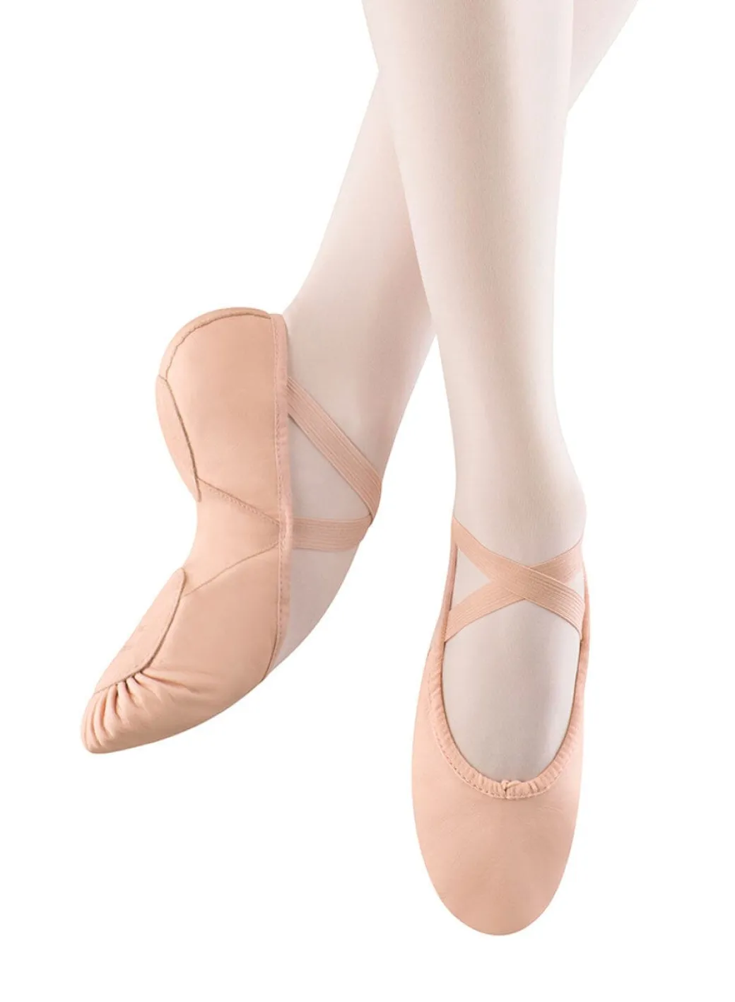 Bloch Prolite 2 Girls Split Sole Leather Ballet Shoes Child