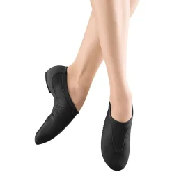 Bloch Pulse Slip-On Girls Leather Jazz Shoes Child