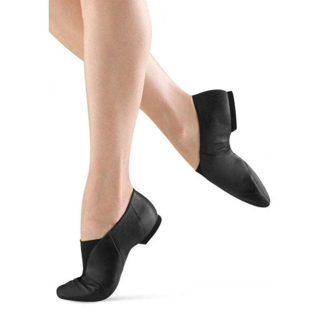 Bloch Super Jazz Slip On Leather Jazz Shoes Womens