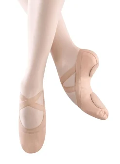 Bloch Womens Synchrony Stretch Canvas Ballet Shoes