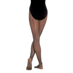 Body Wrappers Girls Seamed Fishnet Tights