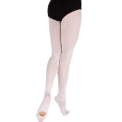 Body Wrappers Supplex "TotalSTRETCH" Backseam Convertible Tights Adult