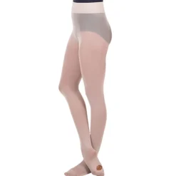 Body Wrappers Wide Smooth Waist Convertible Tights