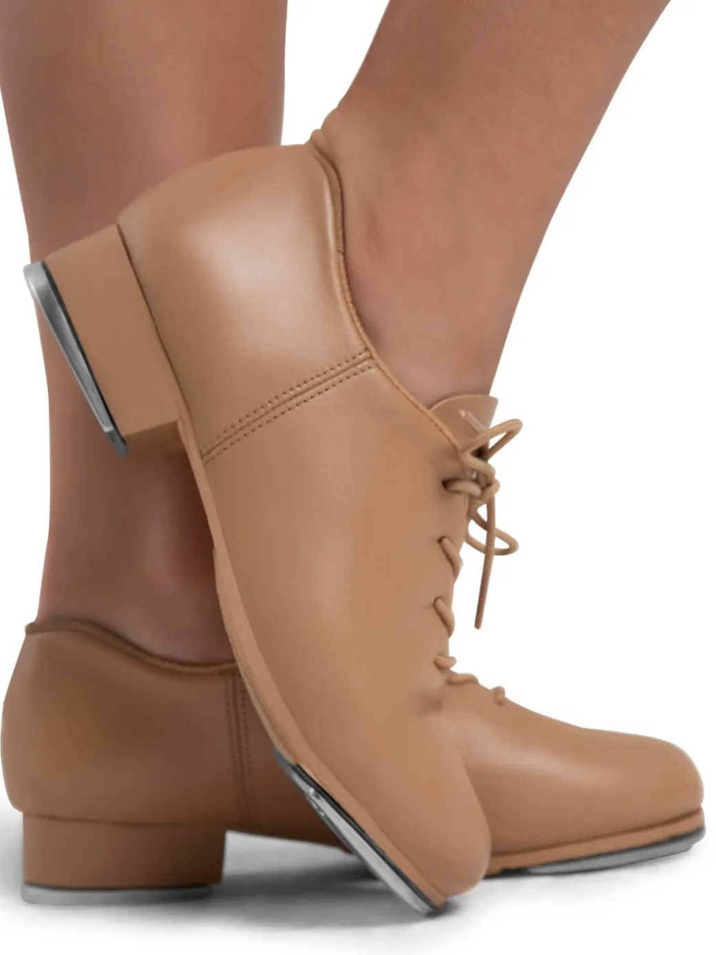 Cadence Leather Lace-Up Tap Shoe Child