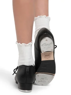 Cadence Leather Lace-Up Tap Shoe Child