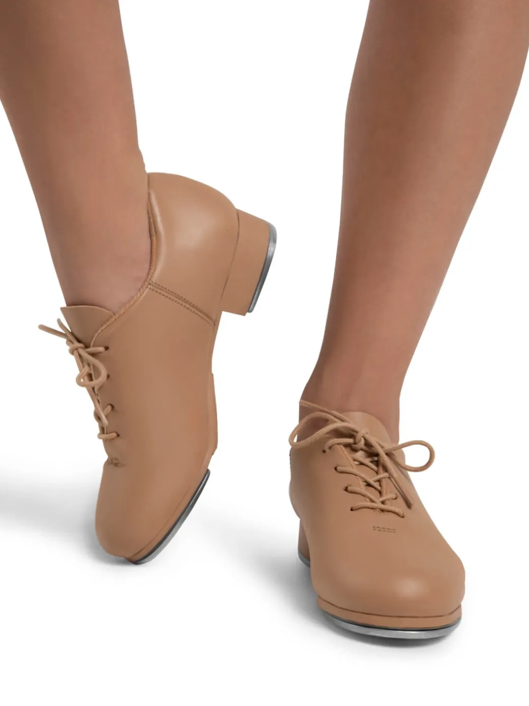 Cadence Leather Lace-Up Tap Shoe Child