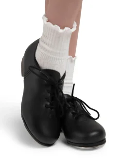 Cadence Leather Lace-Up Tap Shoe Child