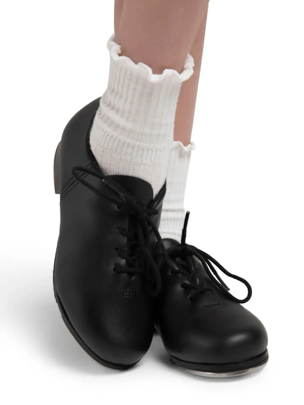 Cadence Leather Lace-Up Tap Shoe Child