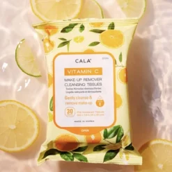 Cala Makeup Remover Wipes Tissue Cleanser Vitamin C