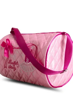 Capezio Embroidered Little Girls Barrel Bag