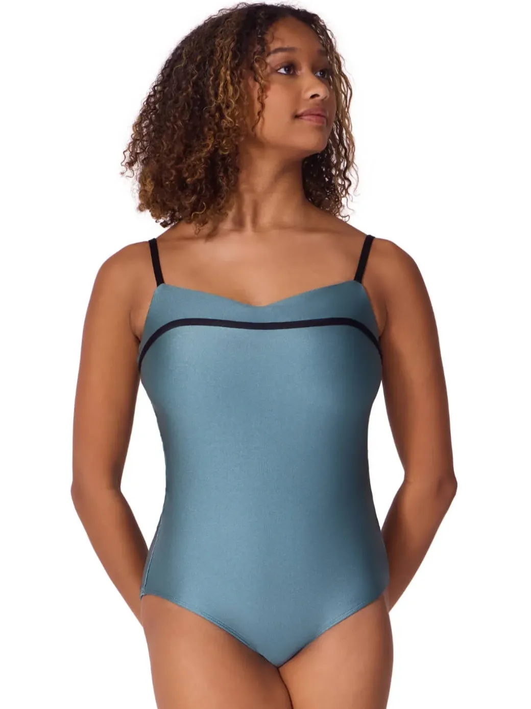Capezio Enchanted Contrast Cherish Camisole Leotard