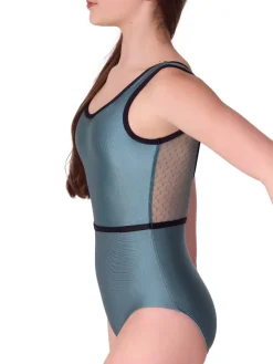 Capezio Enchanted Contrast Graceful Tank Leotard Child