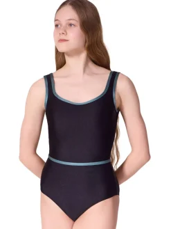 Capezio Enchanted Contrast Graceful Tank Leotard Child