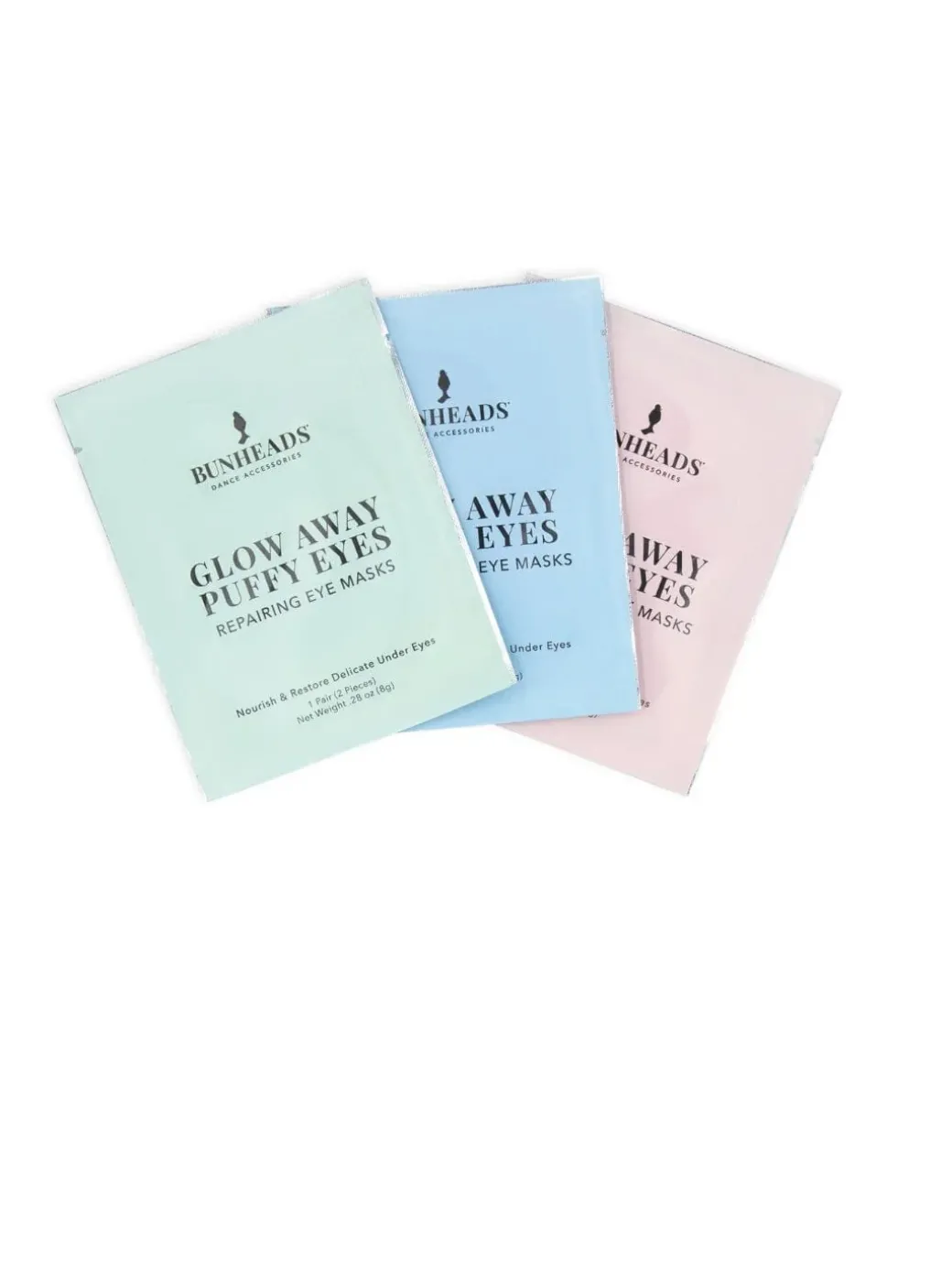 Capezio Glow Away Puffy Eyes-Cooling under eye Mask set