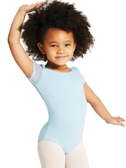 Capezio Puff Sleeve Keyhole Back Leotard