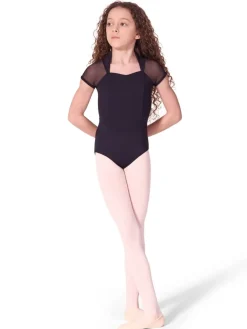 Capezio Soft Elegance Corset Short Sleeve Leotard Child