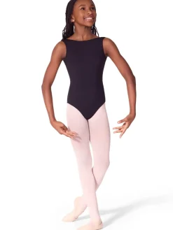Capezio Soft Elegance Tank Open Back Leotard Child