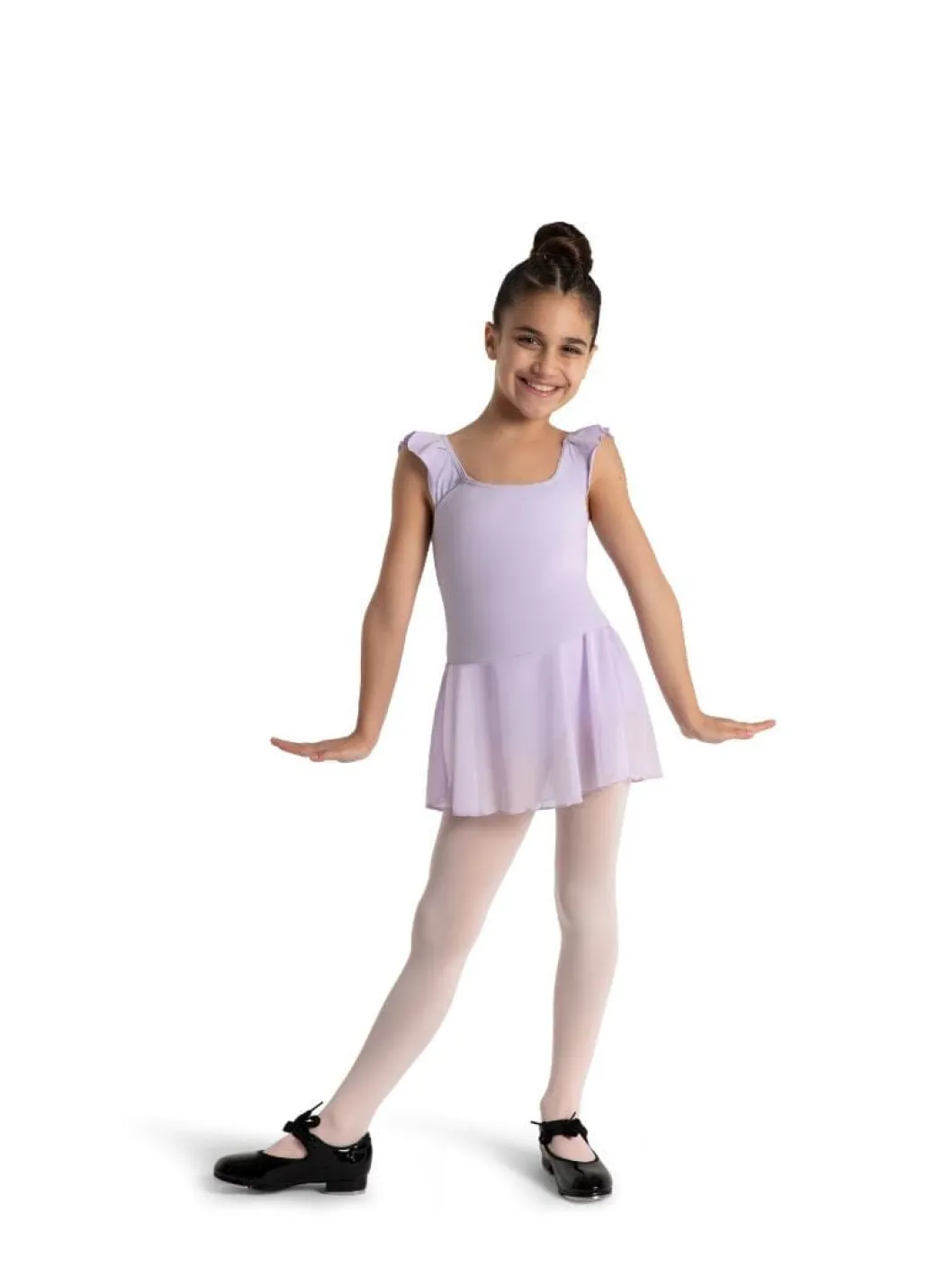 Capezio Aurora Ruffle Sleeve Dress