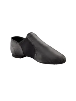 Capezio Best-Selling E-Series Slip On Leather Jazz Shoes