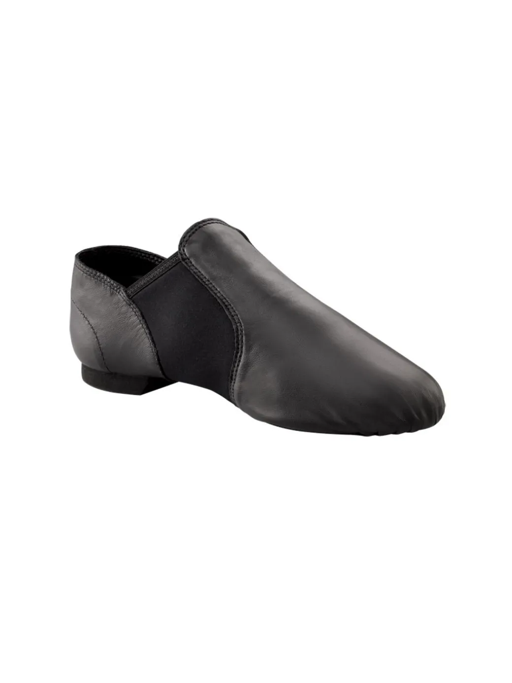 Capezio Best-Selling E-Series Slip On Leather Jazz Shoes