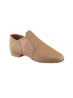 Capezio Best-Selling E-Series Slip On Leather Jazz Shoes
