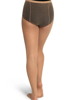 Capezio Classic Fishnet Tights with Seams