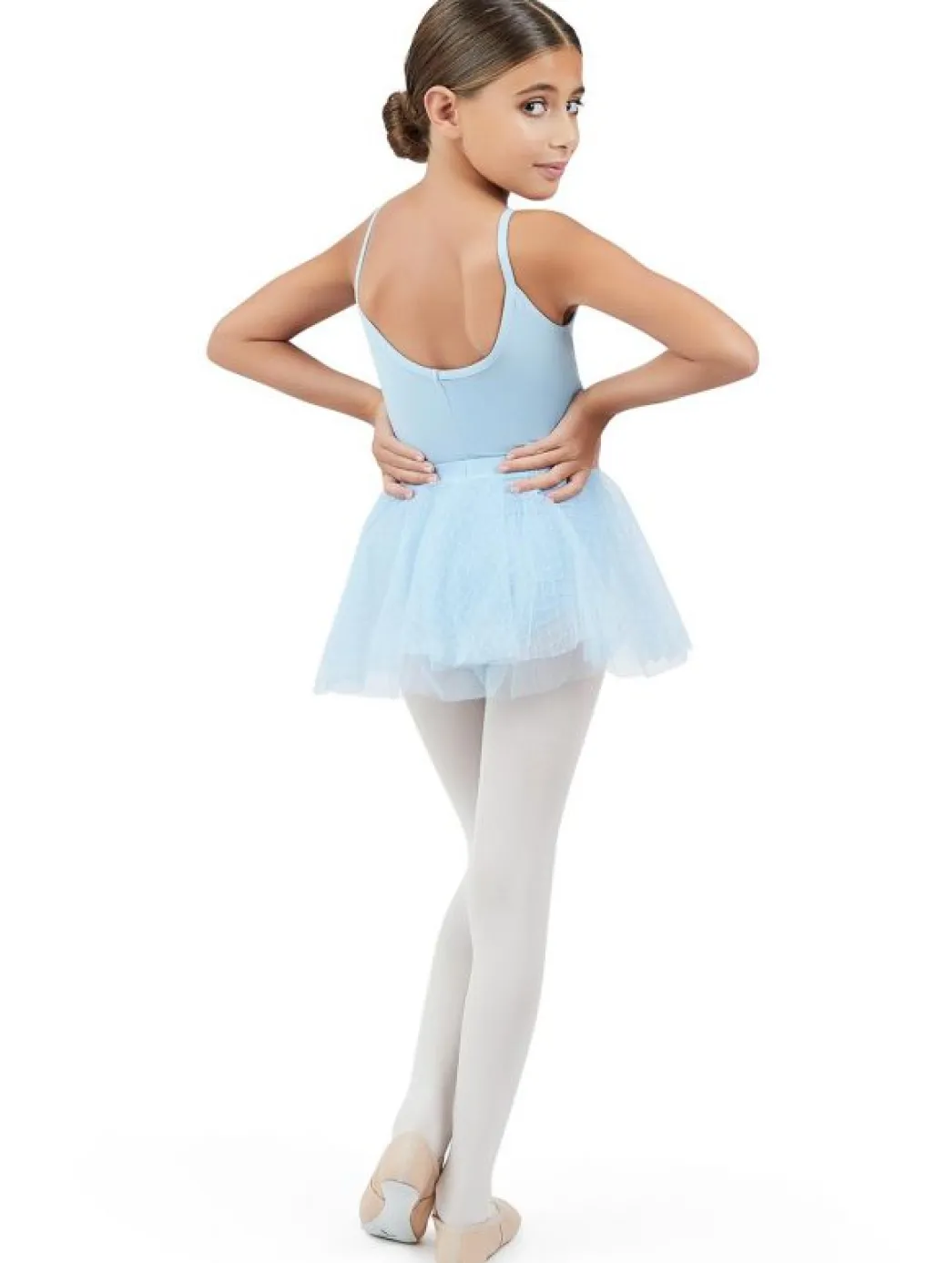 Capezio Double Layer Girls Pull On Skirt