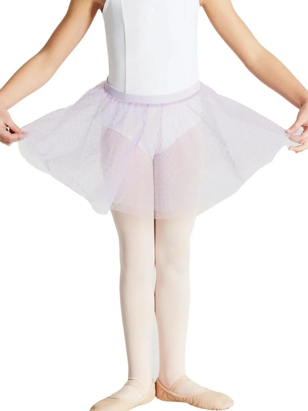 Capezio Double Layer Girls Pull On Skirt