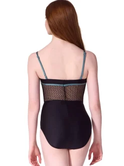 Capezio Enchanted Contrast Cherish Camisole Leotard Adult