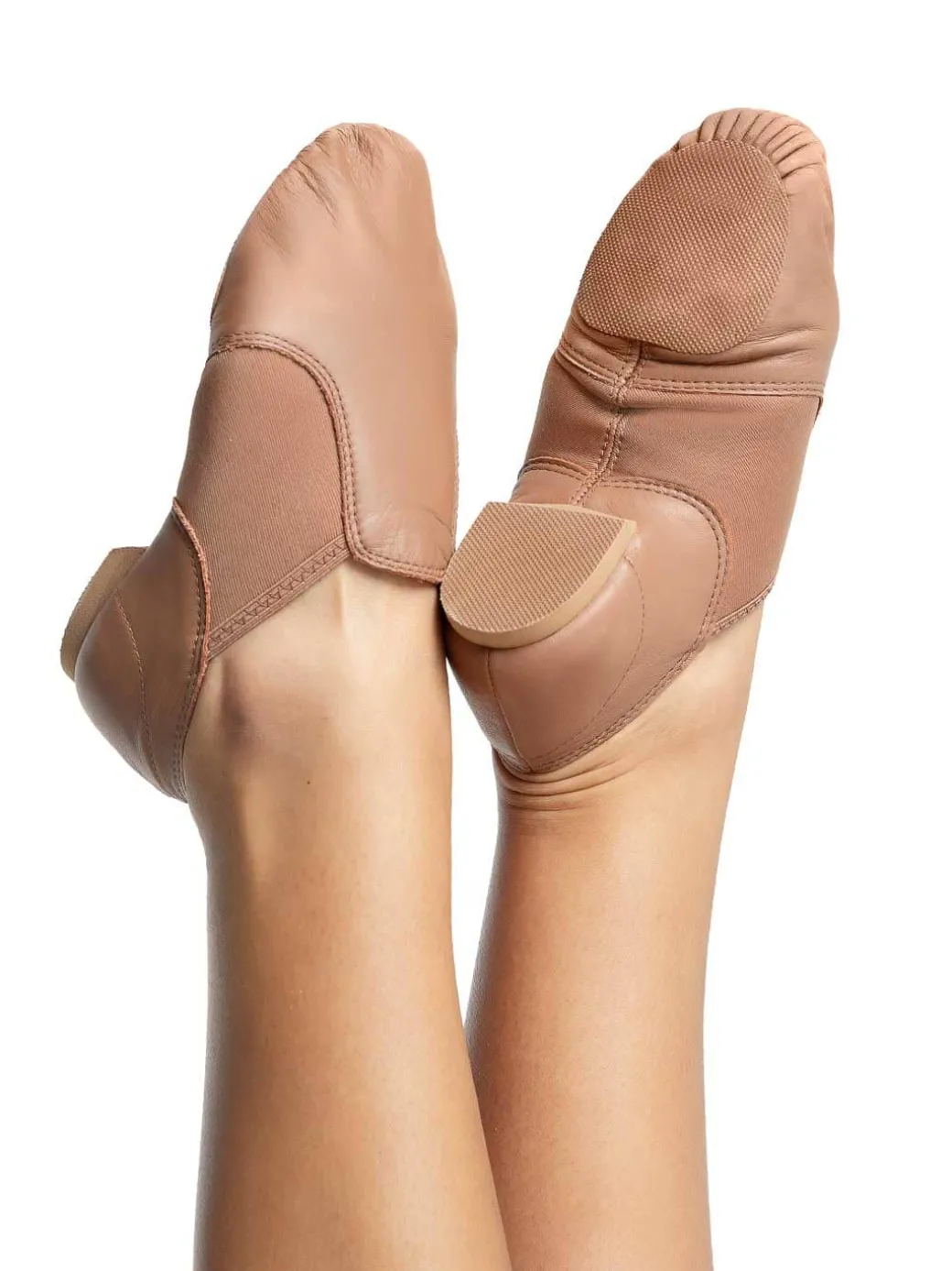 Capezio E-Series Jazz Slip On Skintone 60/Maple Adult