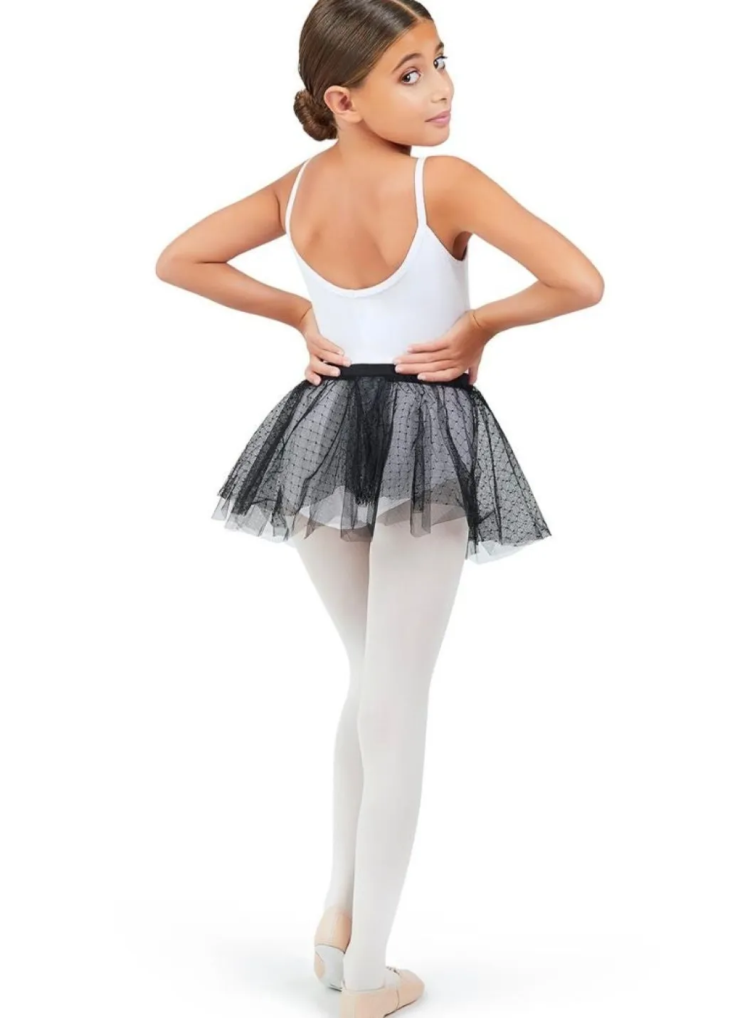 Capezio Girls Double Layer Pull-on Skirt