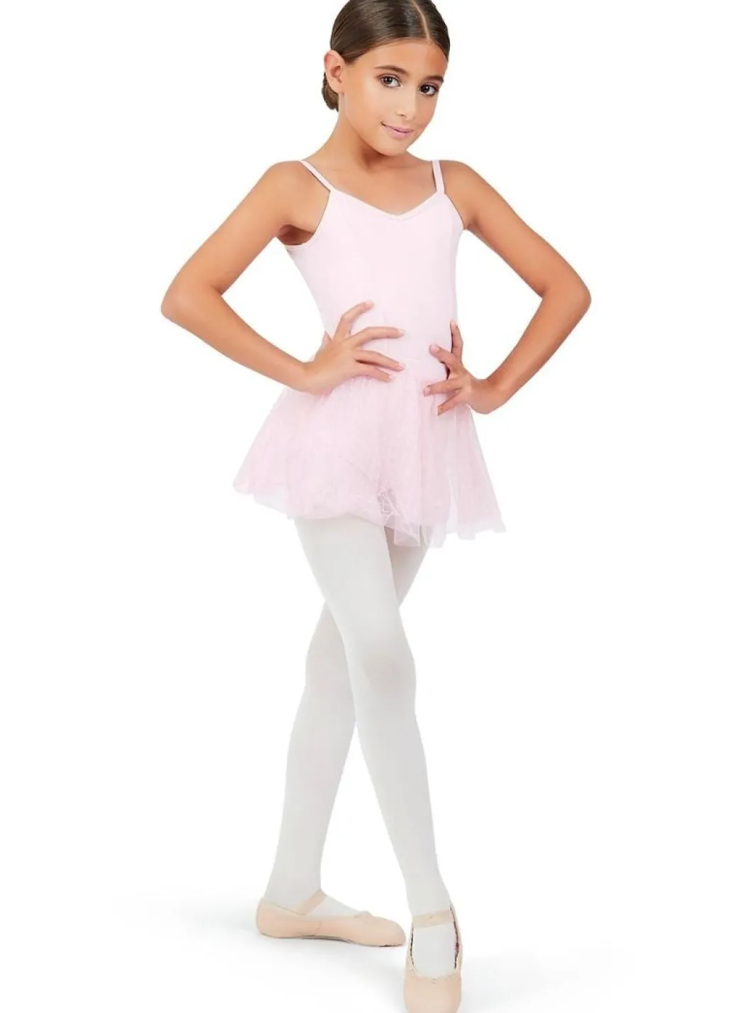 Capezio Girls Double Layer Pull-on Skirt