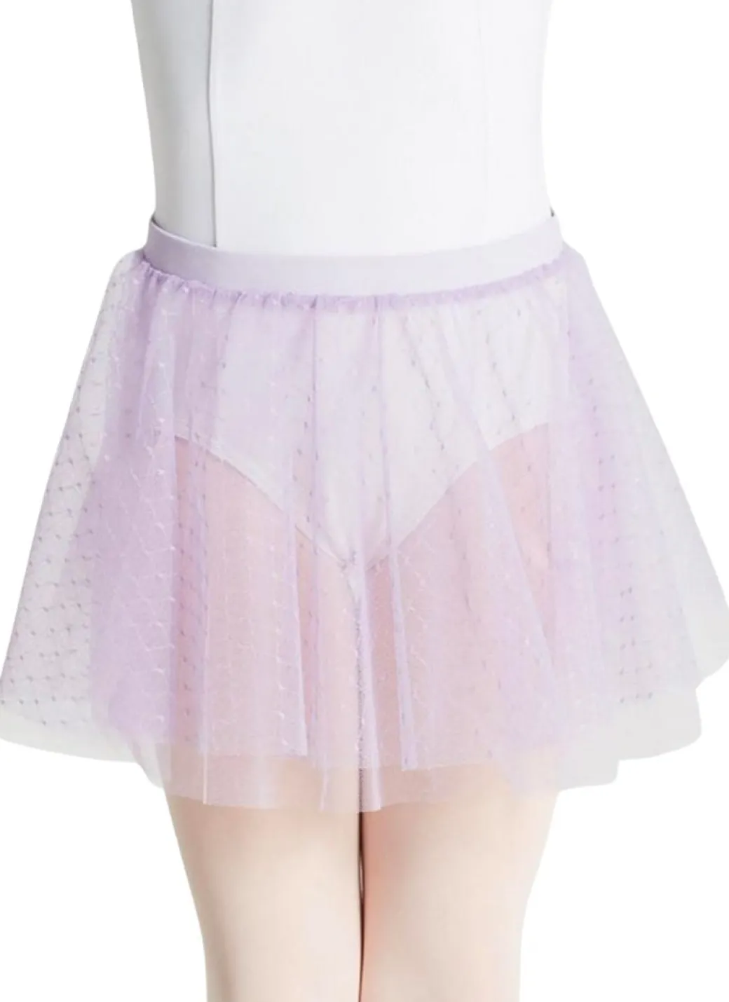 Capezio Girls Double Layer Pull-on Skirt