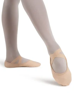 Capezio Girls Margot Canvas Ballet Slipper Child