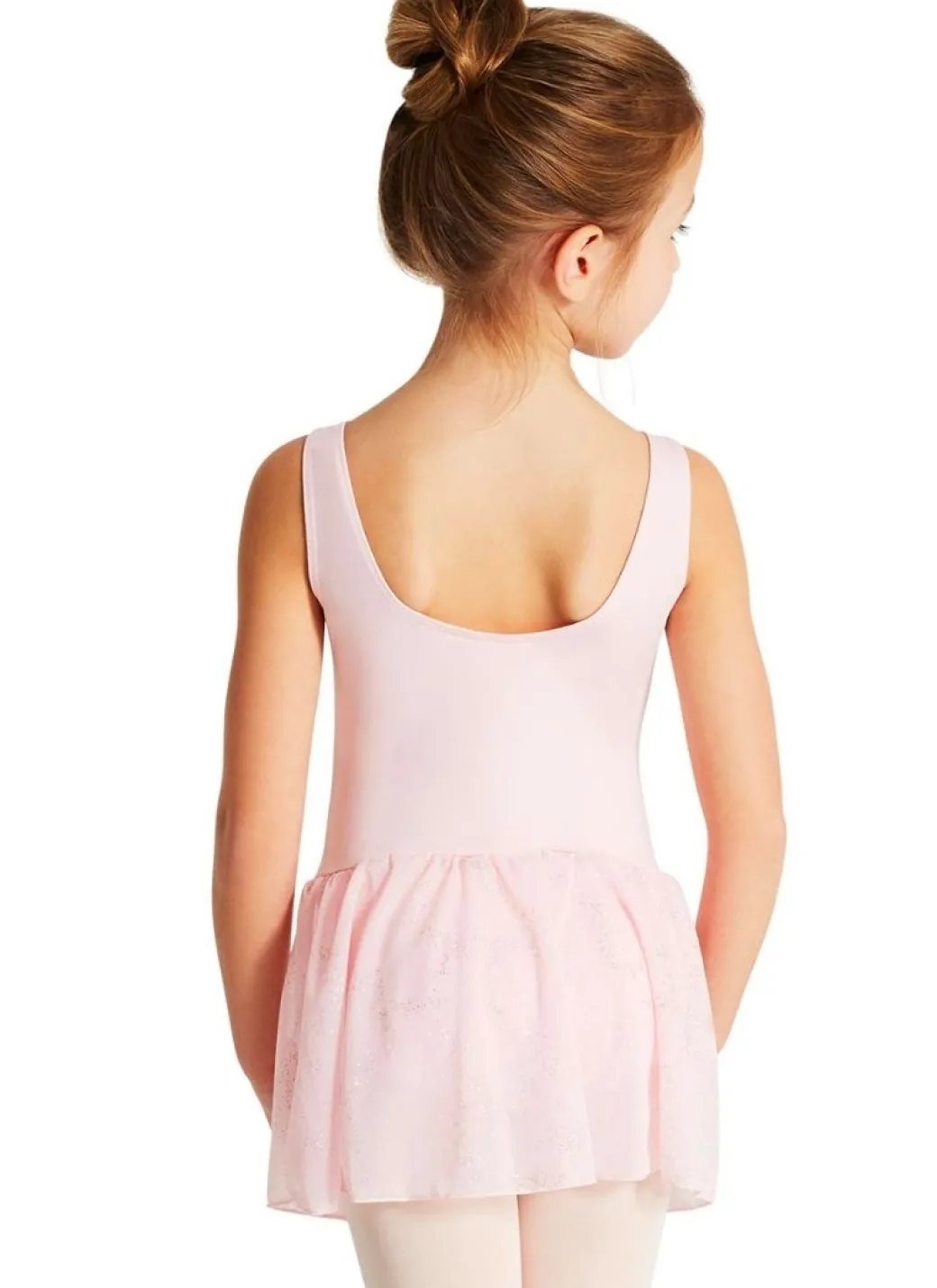 Capezio Girls V-Neck Tank Dress Leotard