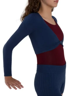 Capezio Harmonie Cropped Pinch Sweater